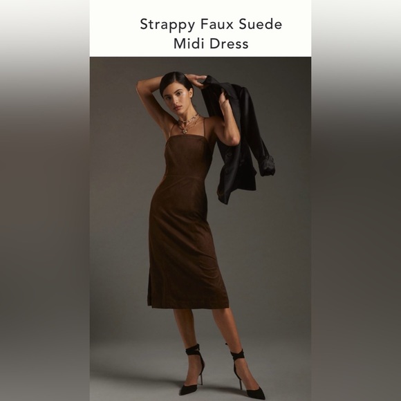 ANTHROPOLOGIE Strappy Back Dress - Picture 1 of 5